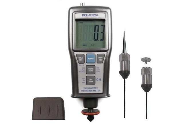 Thiết bị đo vòng quay - độ rung động cơ - model: PCE-VT204